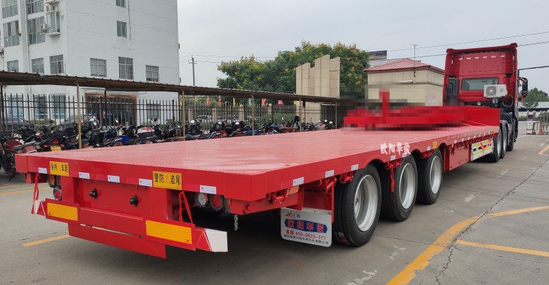 13.75米平板半掛車